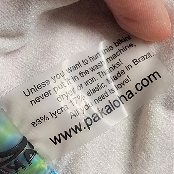 🏷Pakaloha Hawaii Bikini Top 👙 - Picture 7 of 12